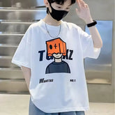 Casual Cotton T-Shirt for Kids – Oversized, Easy Wash & Long Lasting